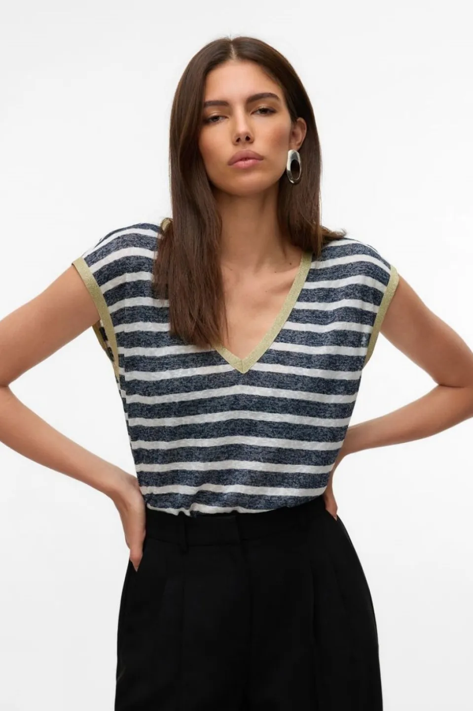 Vero Moda T-Shirt Baldo Stripe