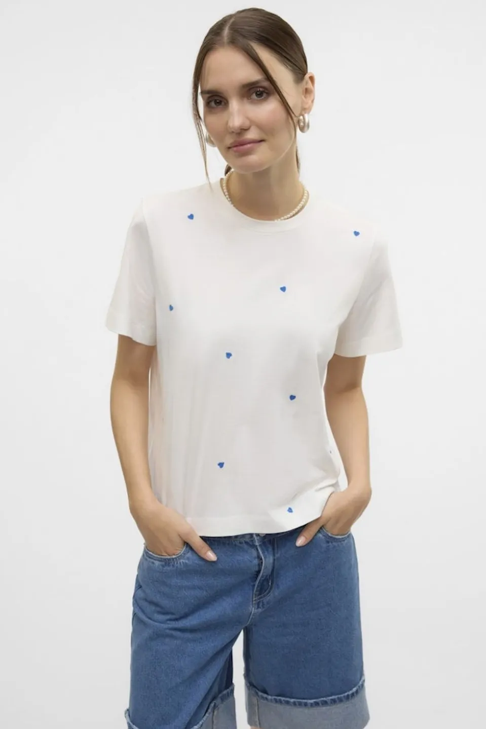 Vero Moda T-Shirt Solvei Mette Spe