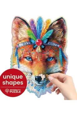 WOODEN CITY Speelgoed Puzzle Mystic Fox 250/40