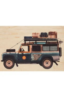 Woodhi Gadget Postcard 4X4
