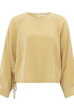 Yaya Blouse Raglan With Drawcord