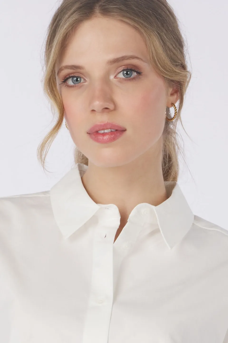 Yaya Hemd Poplin Shirt With Bows