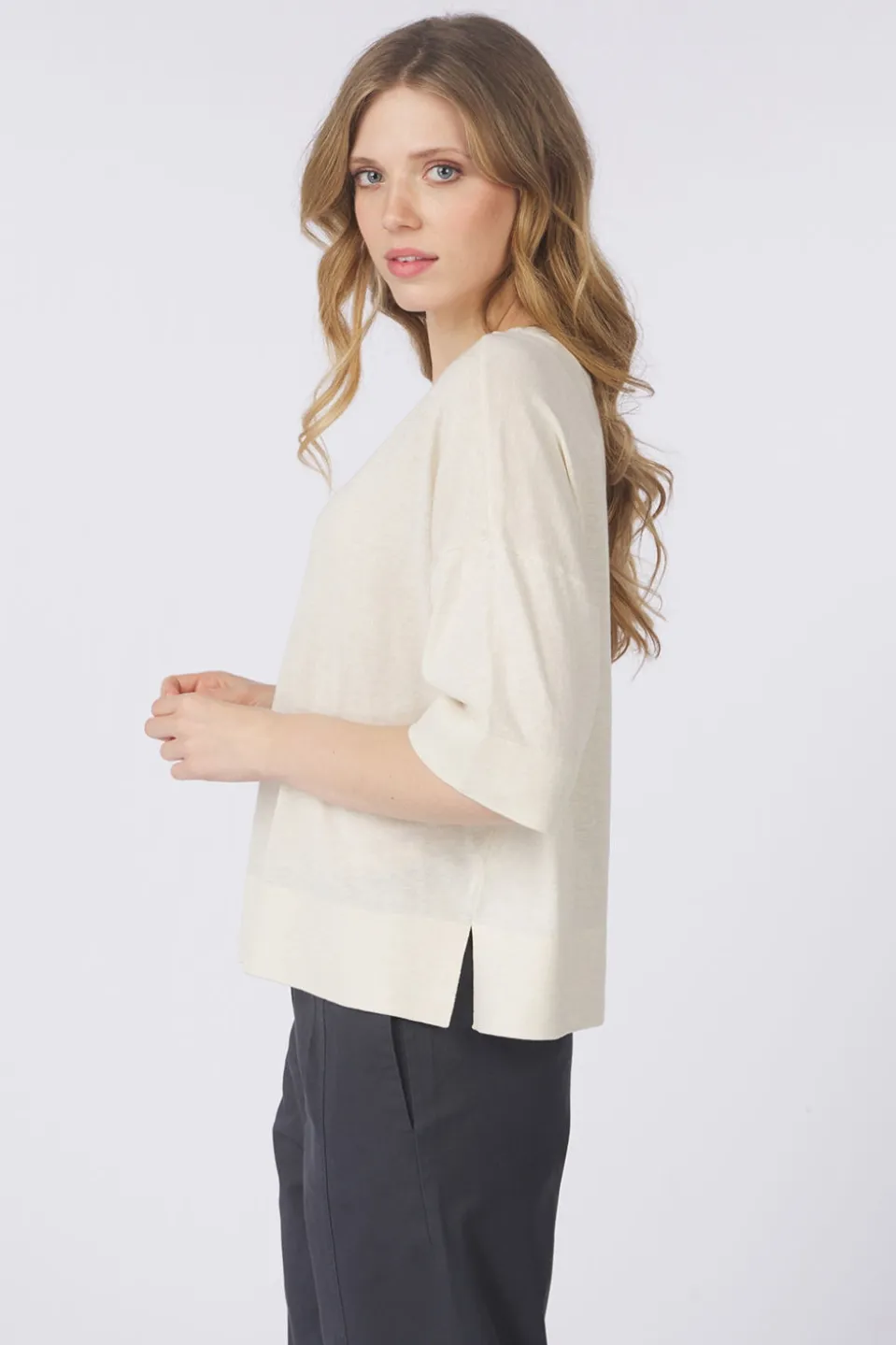 Yaya Trui Oversized Fine Knitted