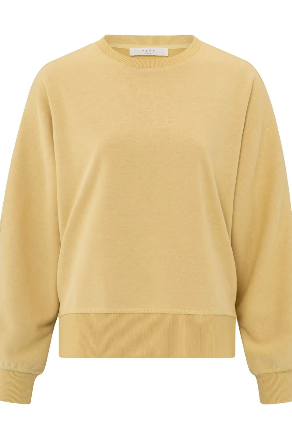Yaya Trui Sweatshirt With Small Slit