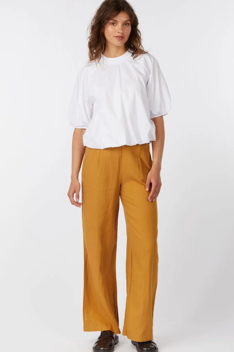 Yaya T-Shirt Puffed Woven